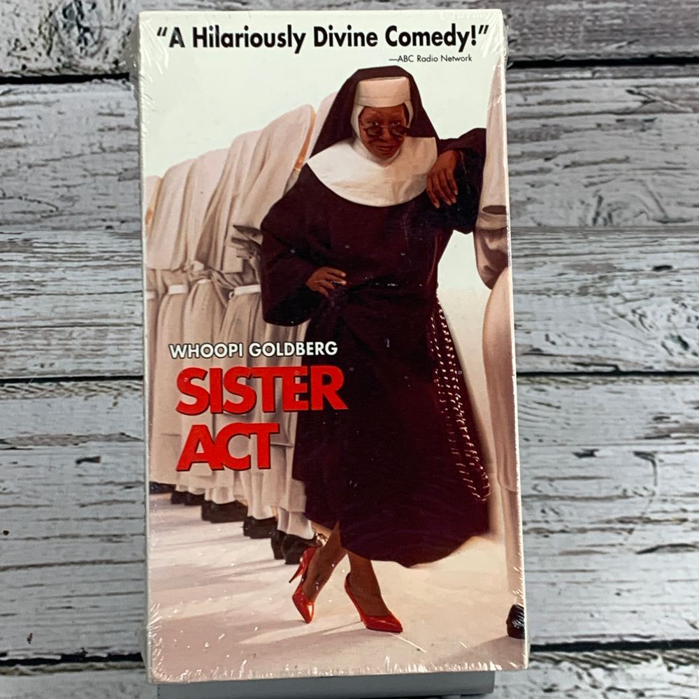 Sister Act (VHS, 1992) Whoopi Goldberg‎ Comedy Classic - Great Condition